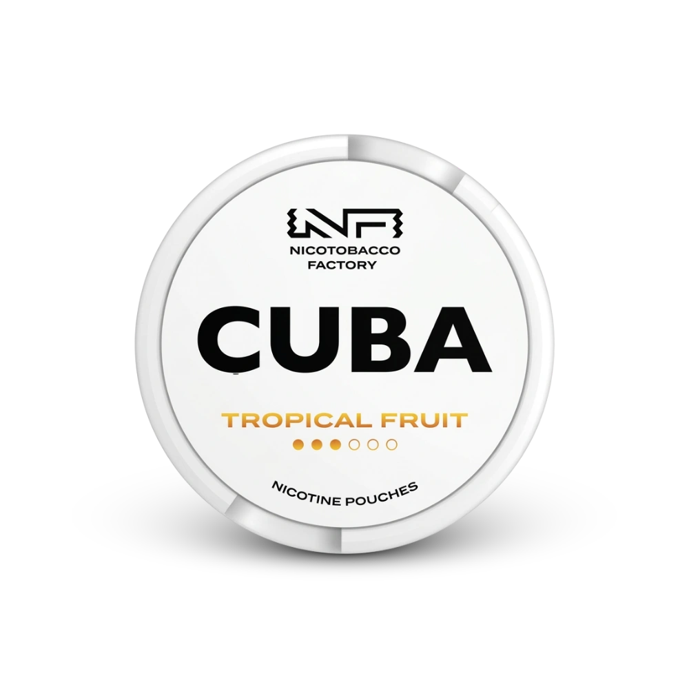 Cuba White Tropical Fruit – nikotino pagalvėlių dėžutė