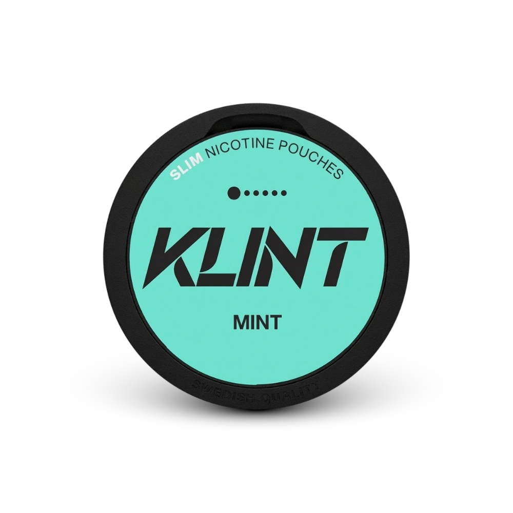 KLINT Mint – nikotino pagalvėlių skardinė