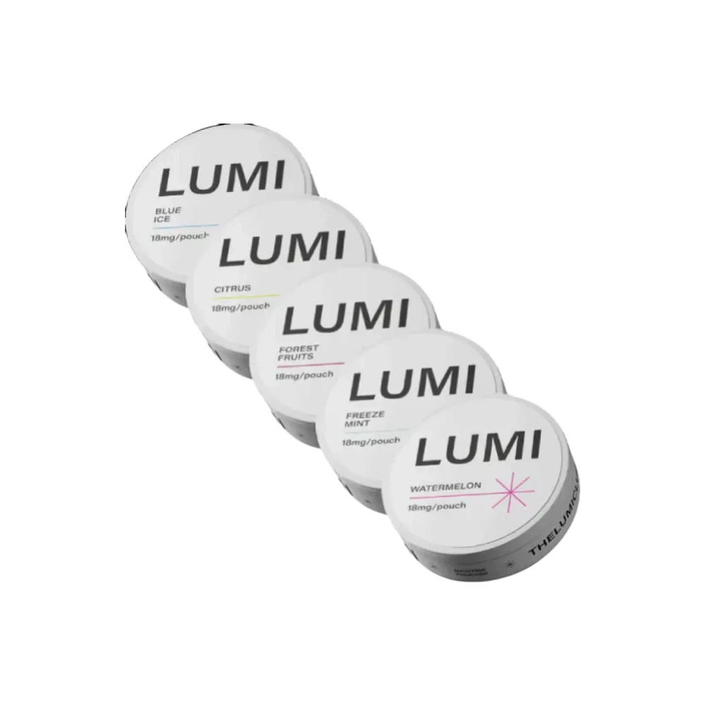 LUMI MIX 5 pakuočių rinkinys 18mg