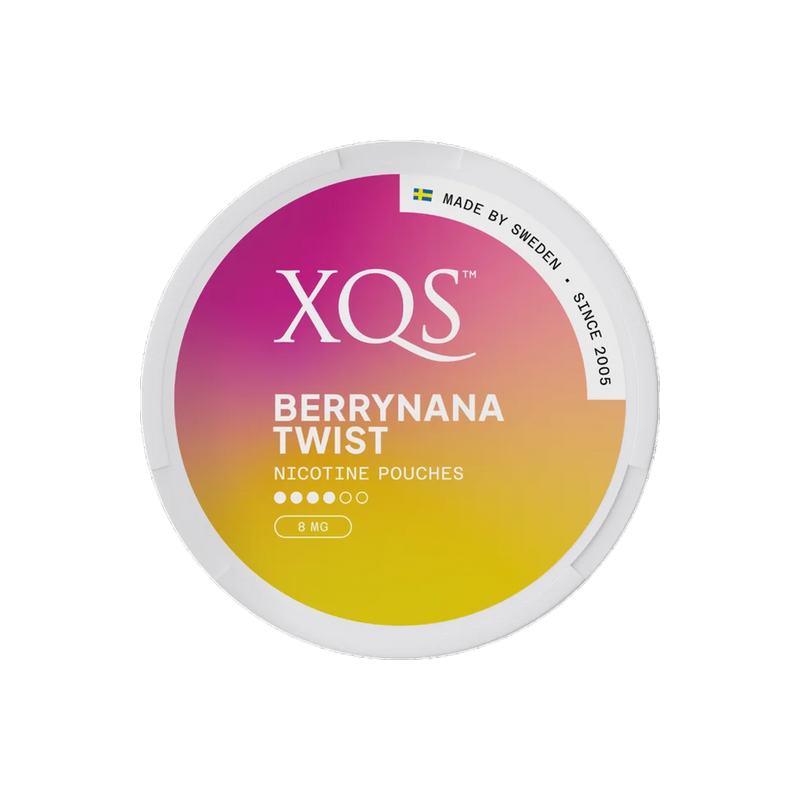 XQS BERRYNANA TWIST nicotine pouches can