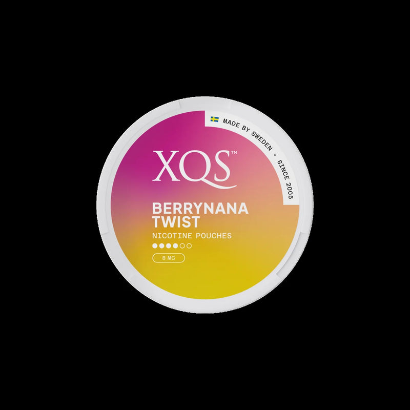 XQS BERRYNANA TWIST nicotine pouches can