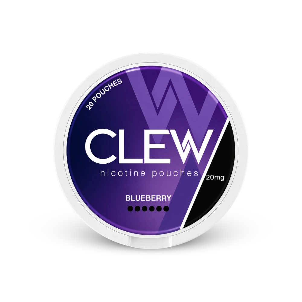 CLEW Blueberry 20mg – nikotino pagalvėlių skardinė
