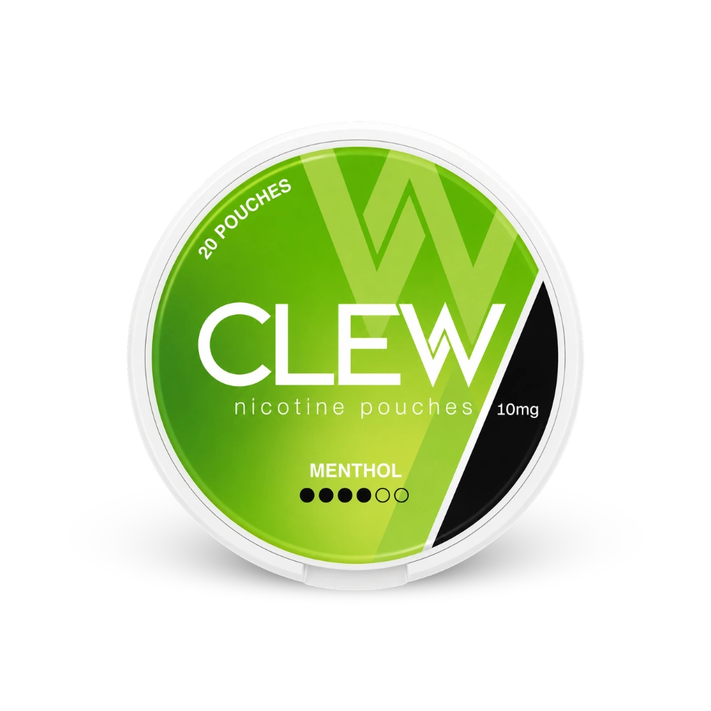 CLEW Menthol 10mg – nikotino pagalvėlių dėžutė