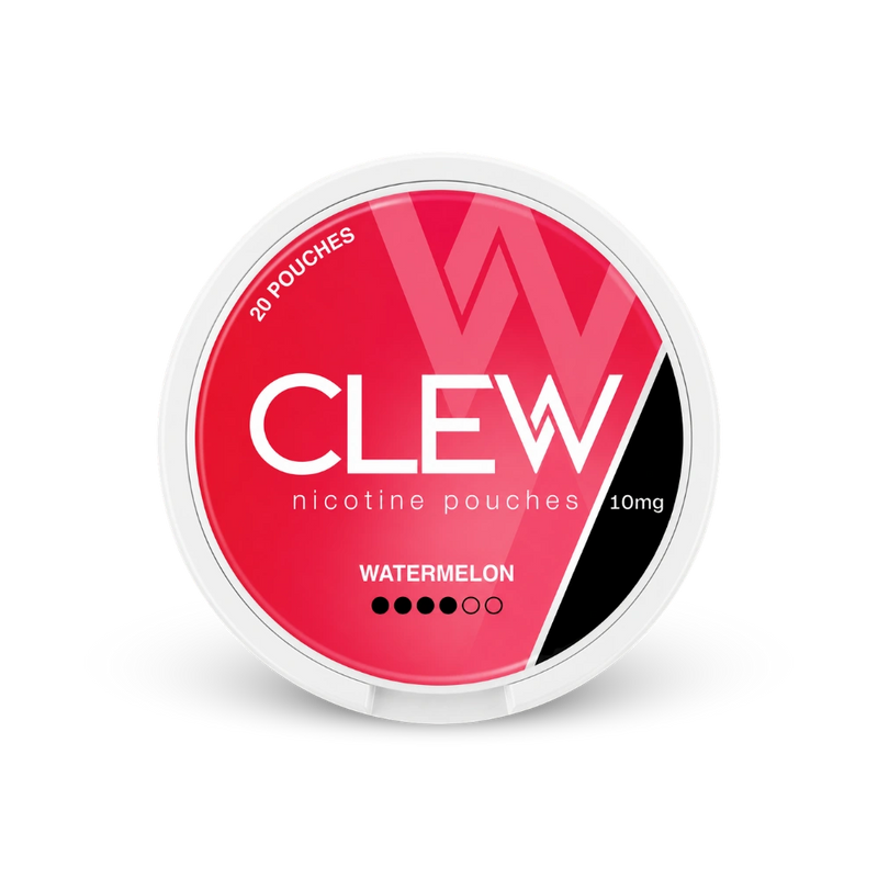 CLEW Watermelon 10mg – nikotino pagalvėlių skardinė