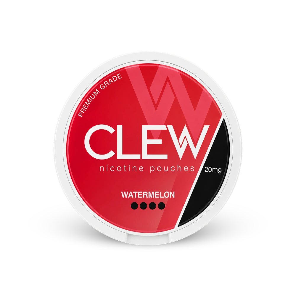 CLEW Watermelon 20mg – nikotino pagalvėlių skardinė