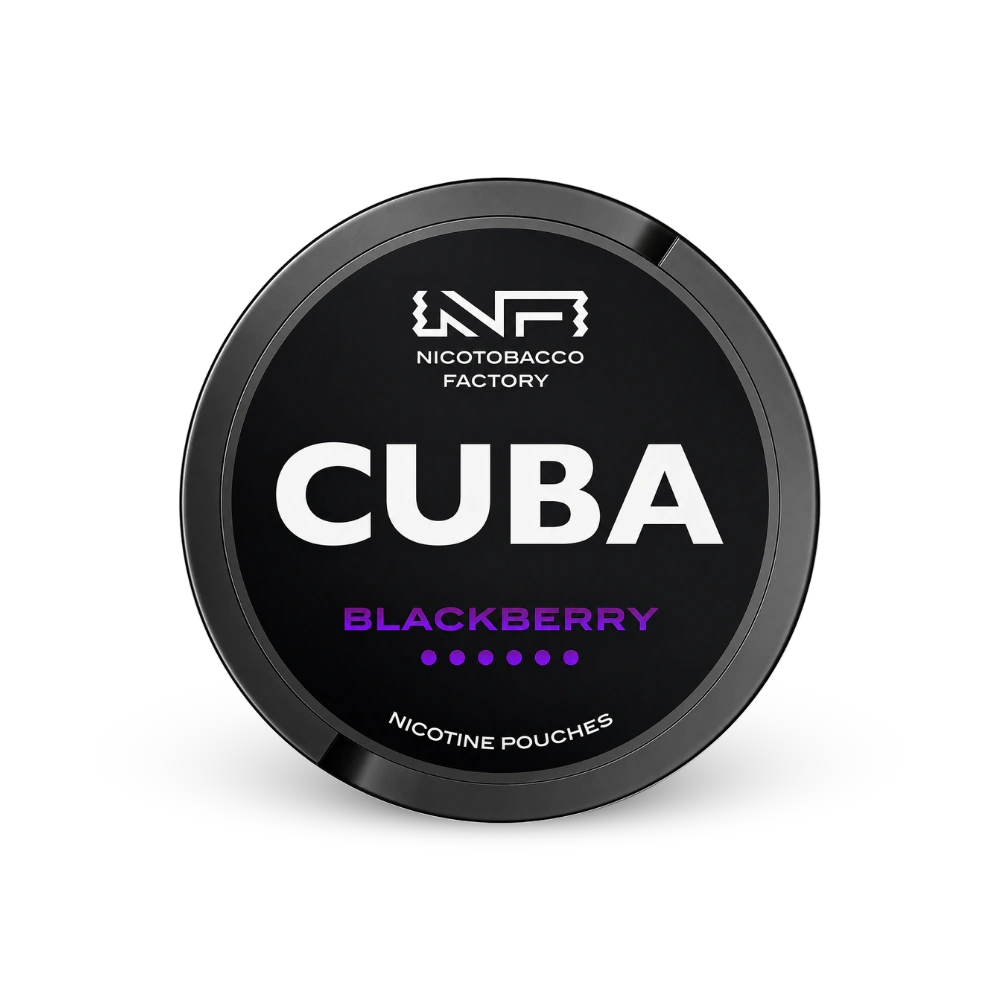 CUBA Blackberry – nikotino pagalvėlių dėžutė