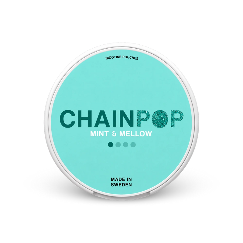Chainpop Mint & Mellow – nikotino pagalvėlių skardinė