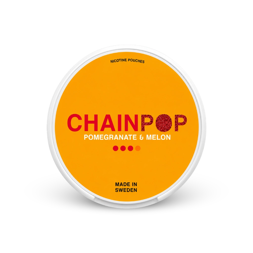 Chainpop Granataplis Melionas – nikotino pagalvėlių dėžutė