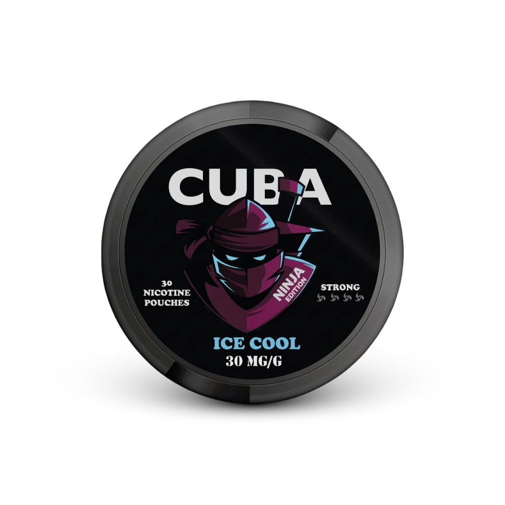 Cuba Ninja Ice Cool – nikotino pagalvėlių skardinė