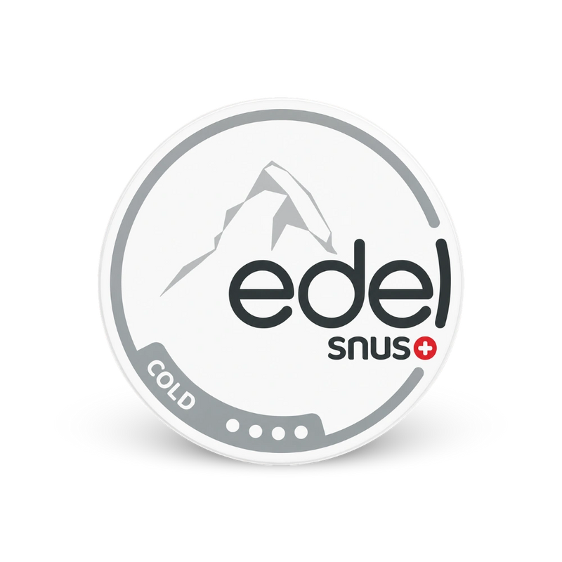 Edel Cold Strong – nikotino maišelių dėžutė