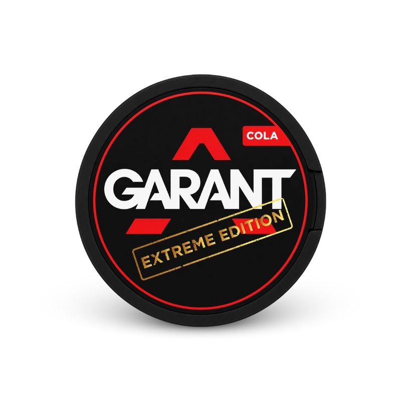 GARANT Cola Extreme – nikotino pagalvėlių skardinė