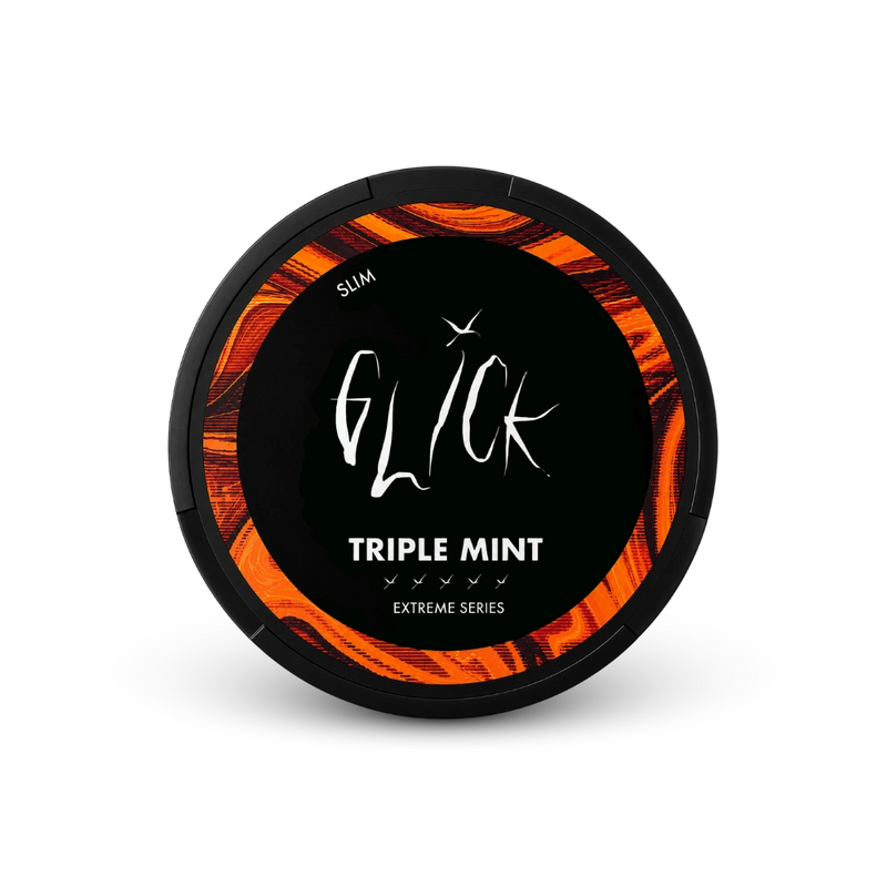 Glick Triple Mint Extreme – nikotino pagalvėlių skardinė