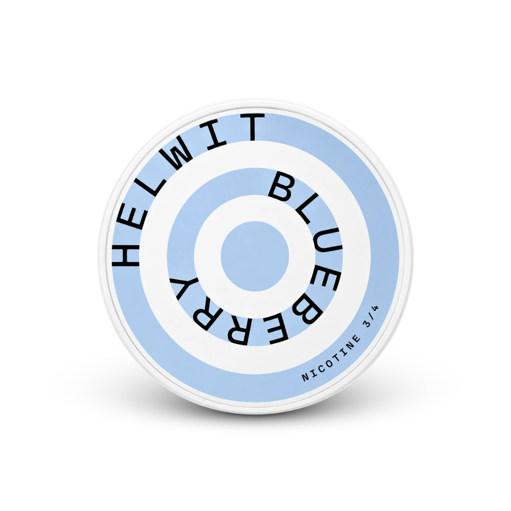 HELWIT Blueberry Medium – nikotino pagalvėlių dėžutė