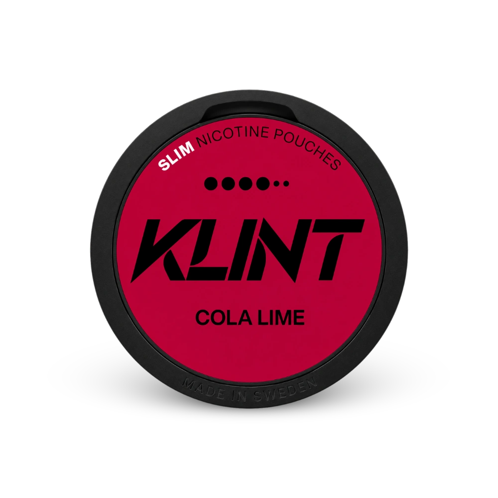 Klint Cola Lime Strong – nikotino pagalvėlių dėžutė