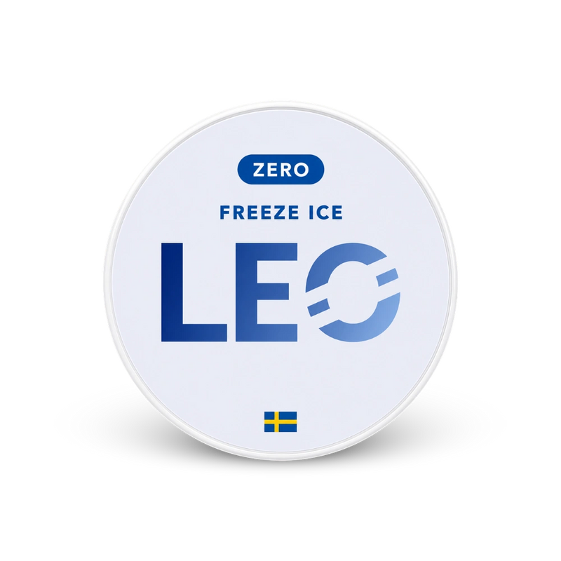 LEO Freeze Ice Zero – nikotino pagalvėlių skardinė