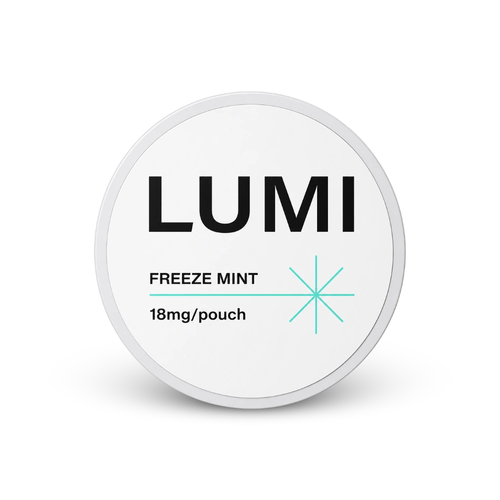 LUMI Freeze Mint 18mg – nikotino pagalvėlių skardinė