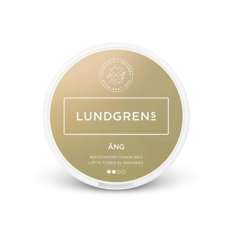 Lundgrens Äng – nikotino pagalvėlių skardinė