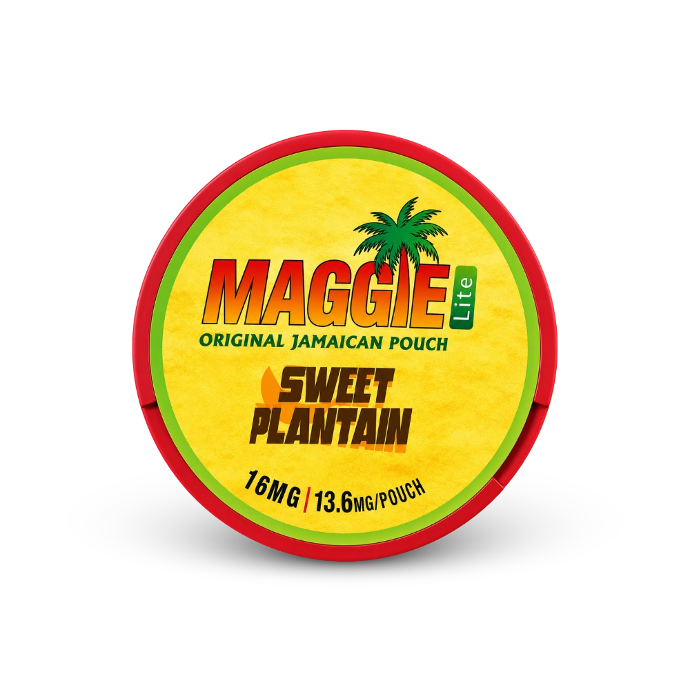 MAGGIE Lite Sweet Plantain – nikotino pagalvėlių skardinė