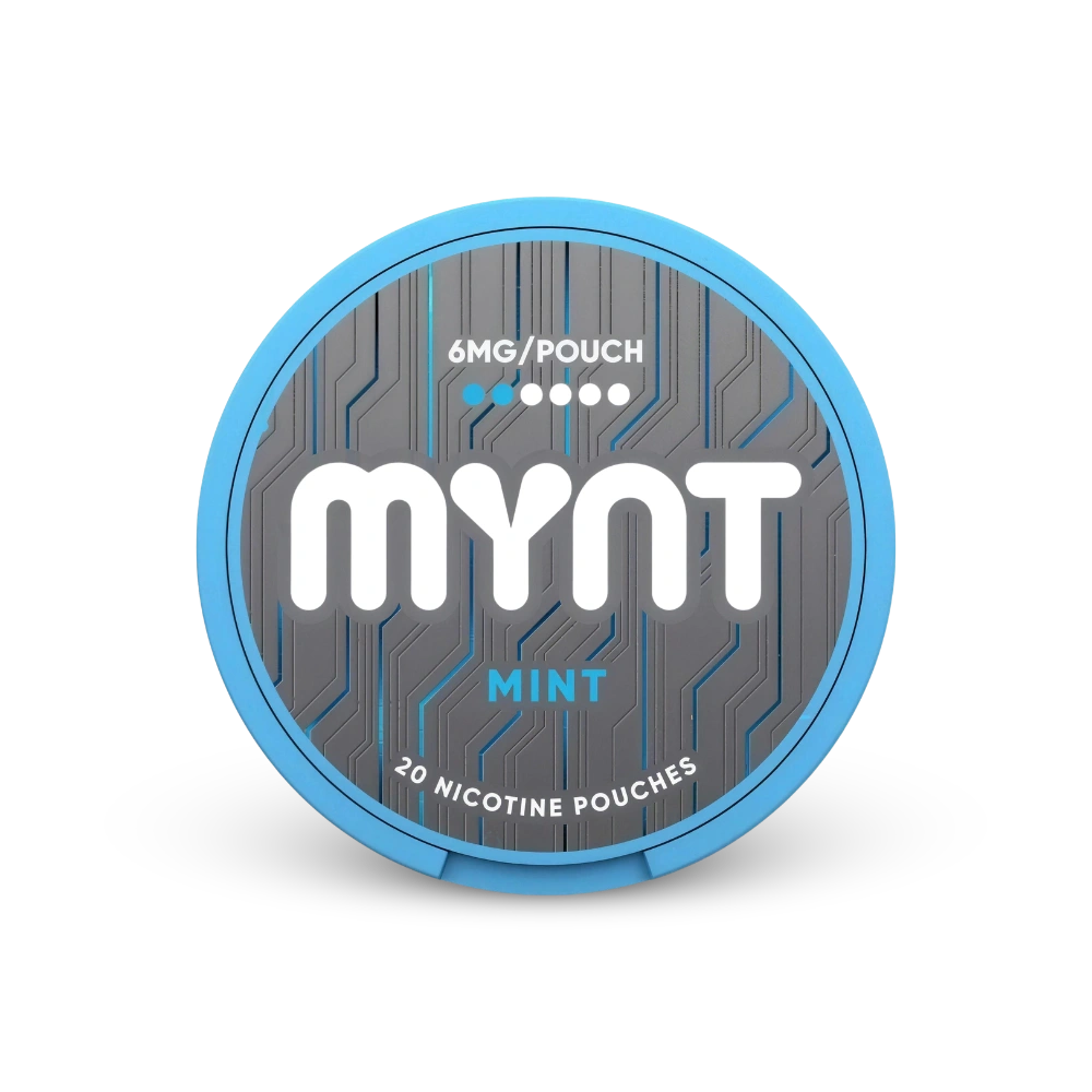 MYNT Mint Slim Regular – nikotino pagalvėlių skardinė