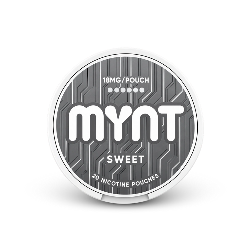 MYNT Sweet Slim Strong – nikotino maišelių dėžutė