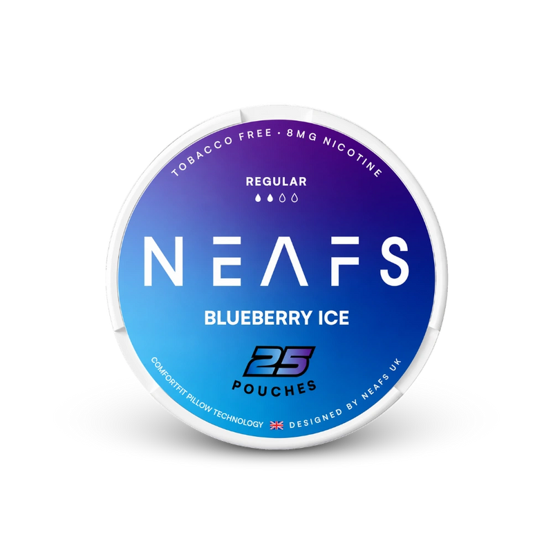 NEAFS Blueberry Ice Regular – nikotino pagalvėlių skardinė
