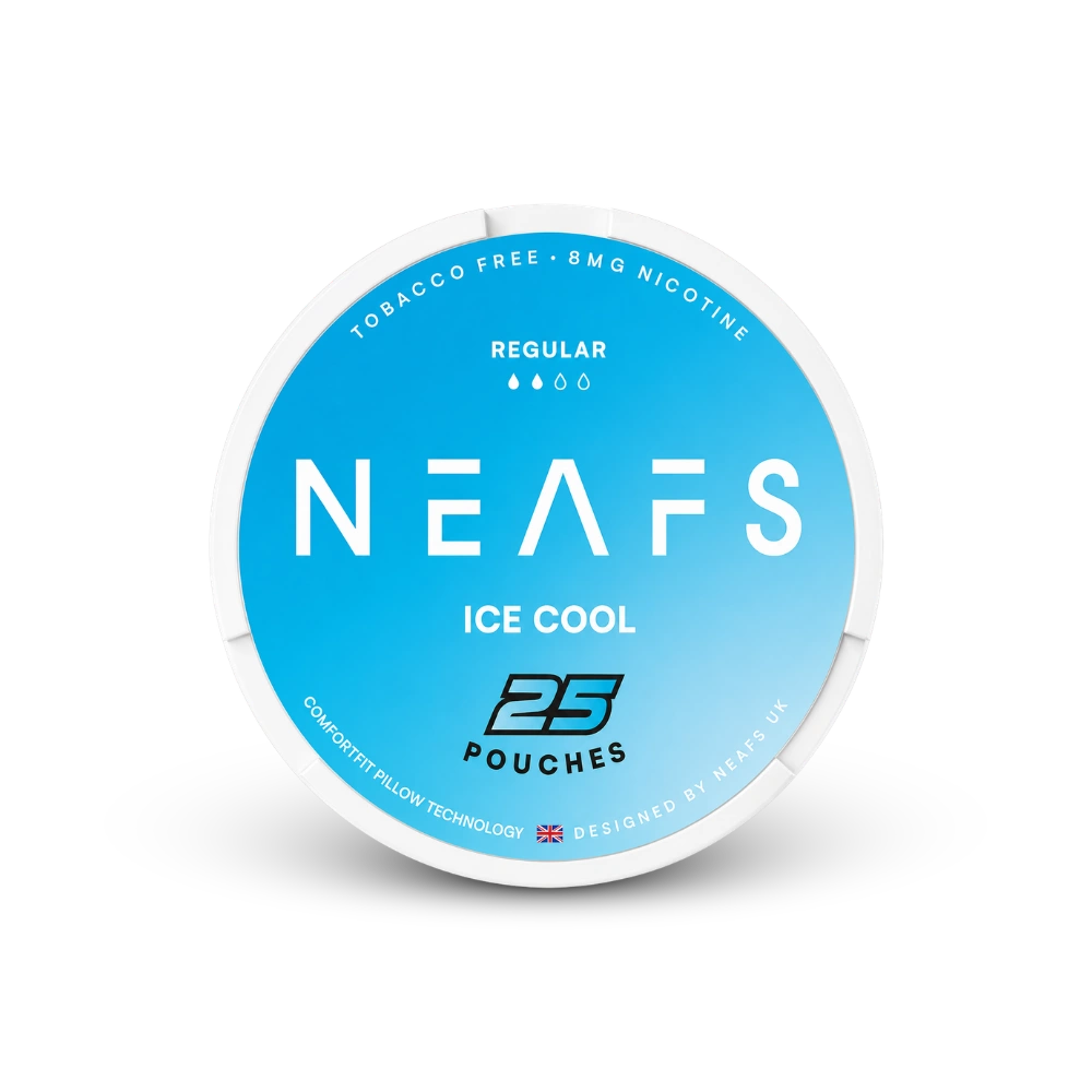 NEAFS Ice Cool Regular – nikotino pagalvėlių skardinė