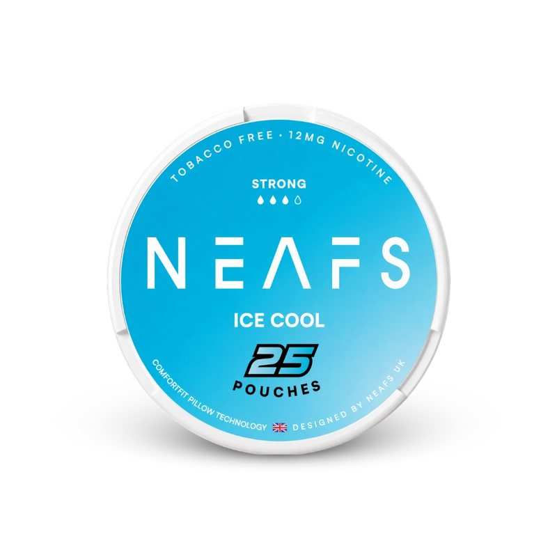 NEAFS Ice Cool Strong – nikotino pagalvėlių skardinė
