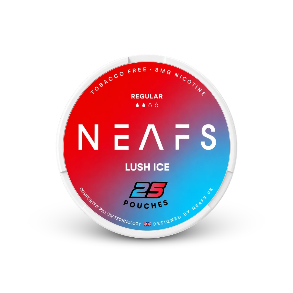 NEAFS Lush Ice Regular – nikotino pagalvėlių skardinė
