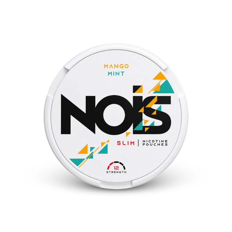 NOIS Mango Mint 12mg – nikotino pagalvėlių skardinė