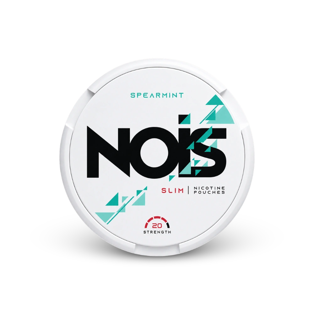 NOIS Spearmint 20mg – nikotino pagalvėlių skardinė
