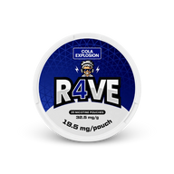 RAVE Cola Explosion 32.5mg – nikotino pagalvėlių skardinė