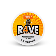 RAVE La Passion Fruit 16mg – nikotino pagalvėlių skardinė