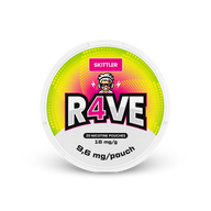 RAVE Skittler 16mg – nikotino pagalvėlių skardinė