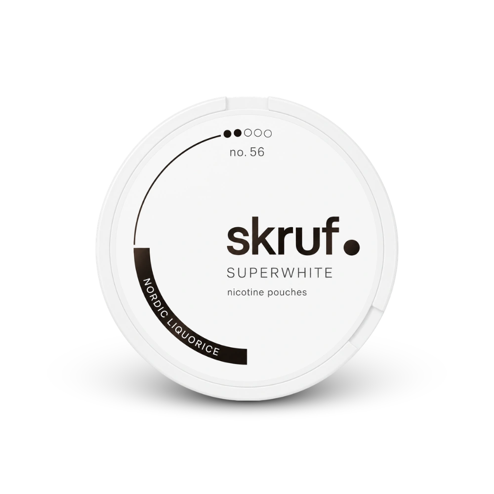SKRUF Nordic Liqourice S2 – nikotino maišelių dėžutė