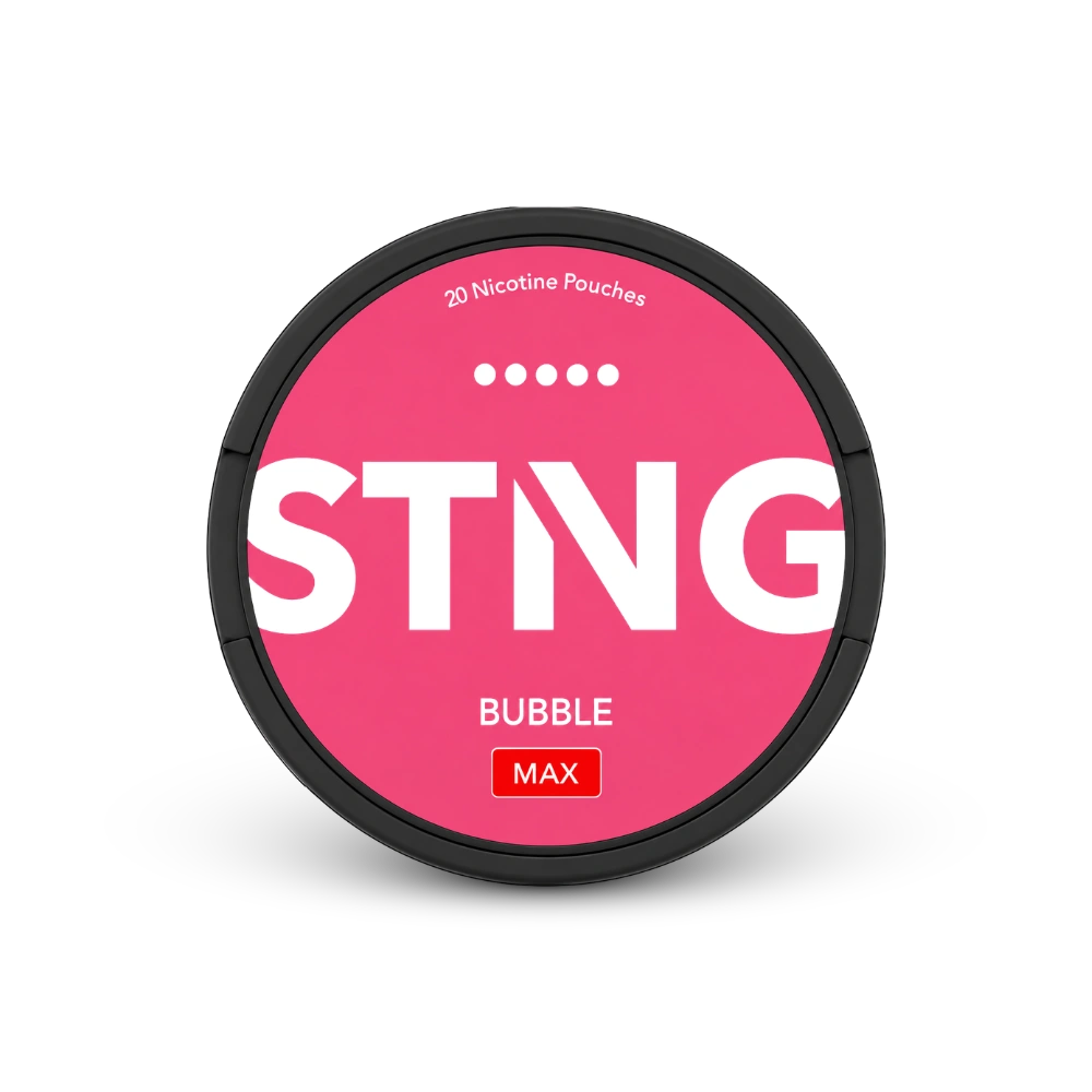 STNG Bubble MAX – nikotino pagalvėlių skardinė
