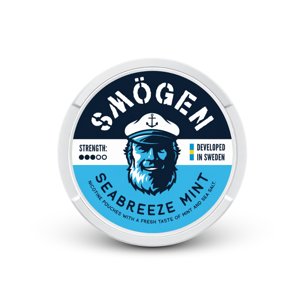 Smögen Seabreeze Mint – nikotino pagalvėlių skardinė