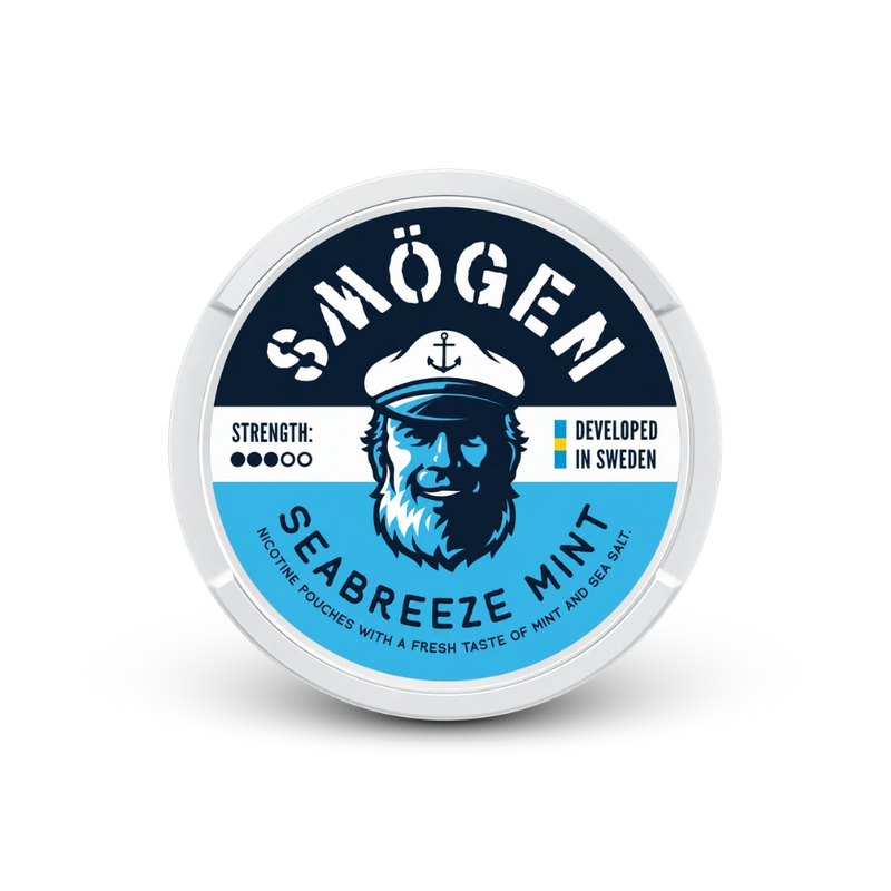 Smögen Seabreeze Mint – nikotino pagalvėlių skardinė
