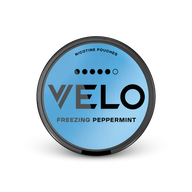 VELO Freezing Peppermint Ultra – nikotino maišelių skardinė