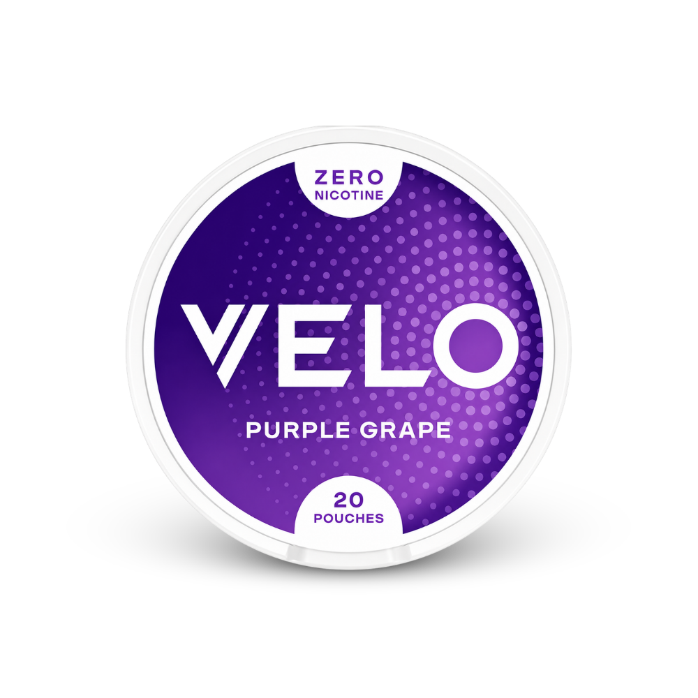 VELO Purple Grape Zero – nikotino pagalvėlių skardinė