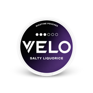 VELO Salty Liquorice – nikotino pagalvėlių skardinė