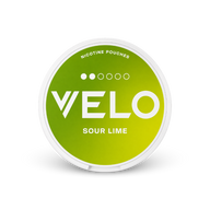 VELO Sour Lime Slim – nikotino pagalvėlių skardinė