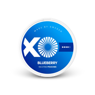 XO Blueberry – nikotino pagalvėlių skardinė