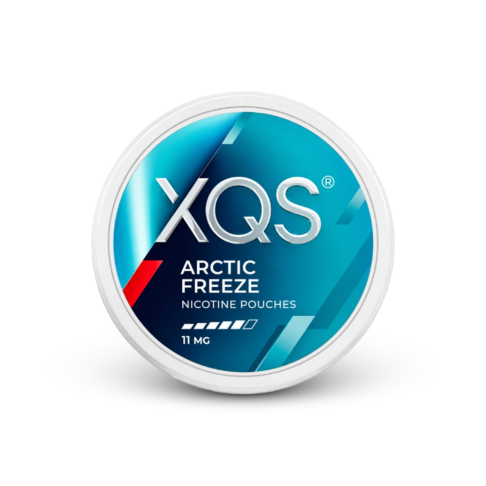 XQS Arctic Freeze Ultra – nikotino pagalvėlių skardinė