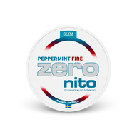 ZERONITO Peppermint Fire Slim – nikotino pagalvėlių skardinė