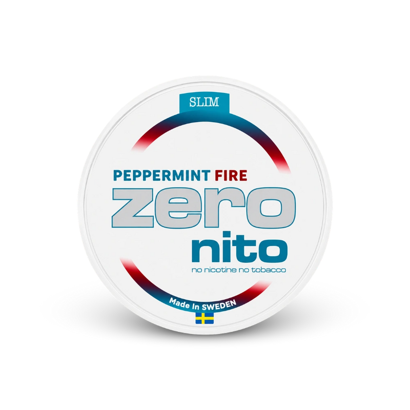 ZERONITO Peppermint Fire Slim – nikotino pagalvėlių skardinė