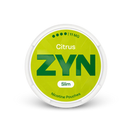 ZYN Citrus Slim S4 – nikotino pagalvėlių dėžutė