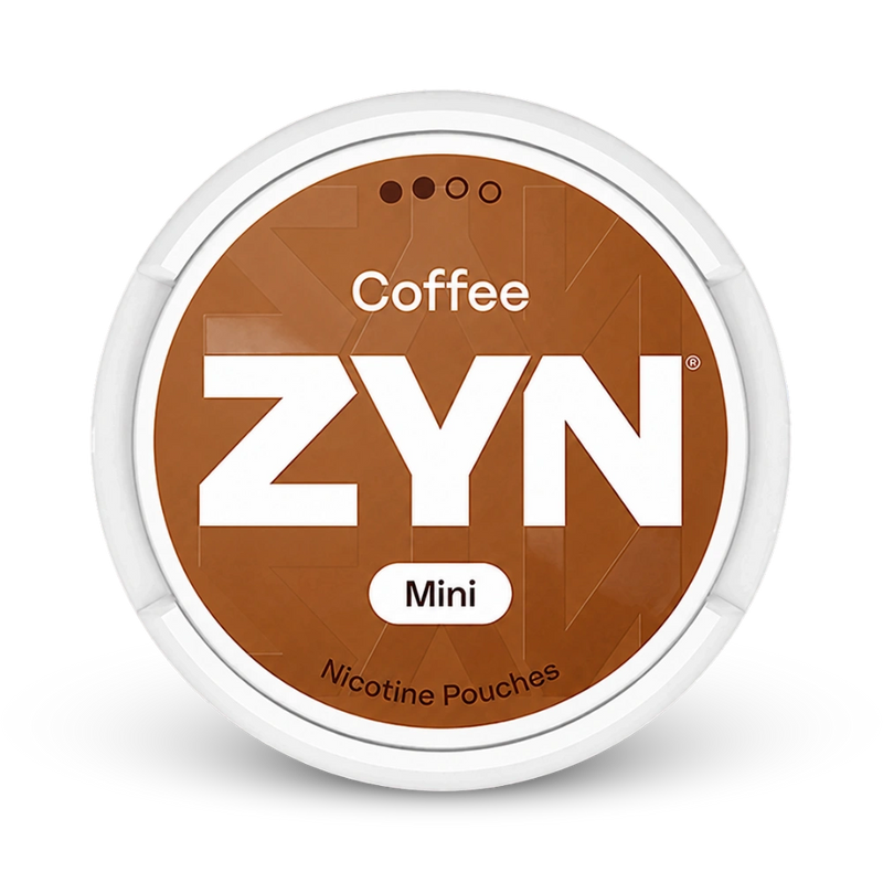 ZYN Coffee Mini Normal – nikotino pagalvėlių skardinė