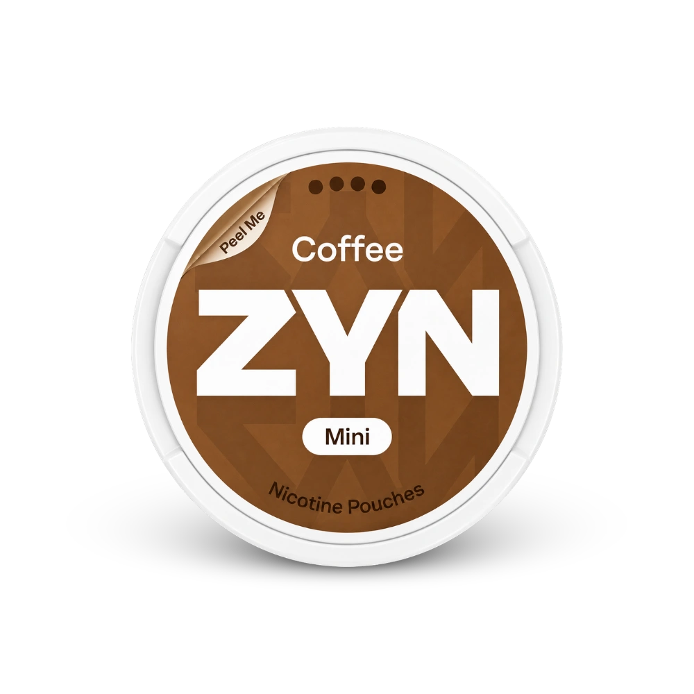 ZYN Coffee Mini S4 – nikotino pagalvėlių skardinė