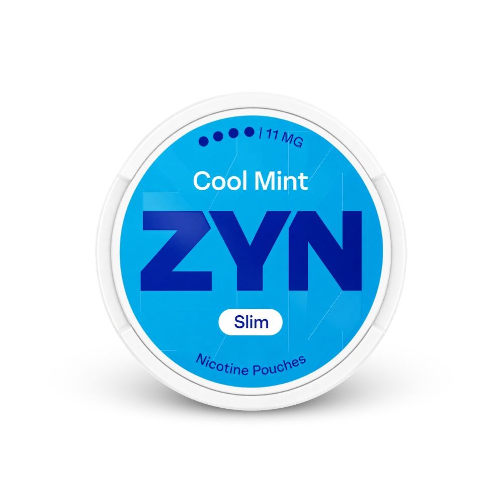ZYN Cool Mint Slim S4 – nikotino pagalvėlių dėžutė