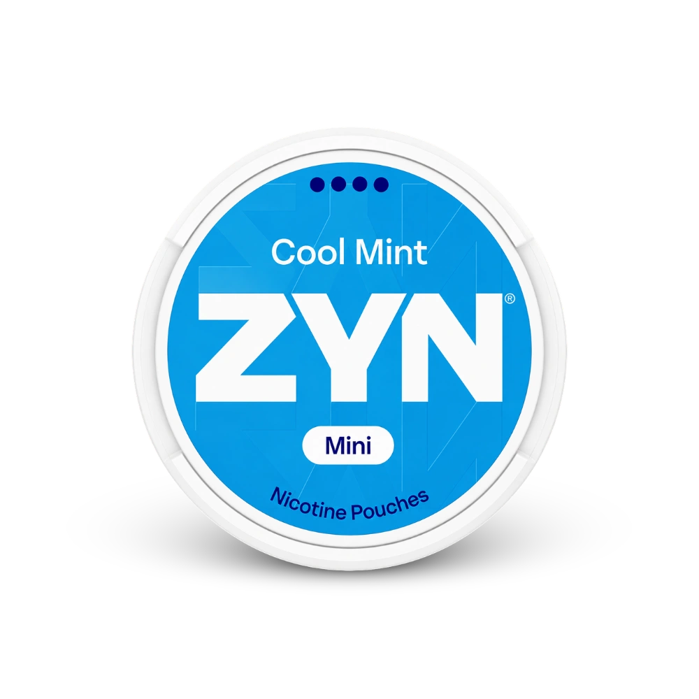 ZYN Cool Mint Mini S4 – nikotino pagalvėlių skardinė